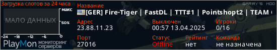 баннер для сервера garrysmod. [GER] Fire-Tiger | FastDL | TTT#1 | Pointshopt2 | TEAM GESUCHT!