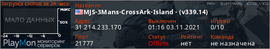 баннер для сервера ark. MJS-3Mans-CrossArk-Island - (v339.14)