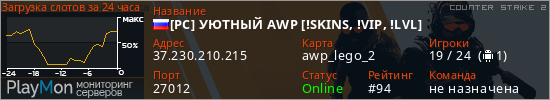 баннер для сервера cs2. [РС] УЮТНЫЙ AWP [!SKINS, !VIP, !LVL]