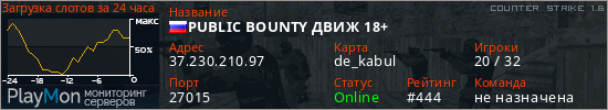 баннер для сервера cs. PUBLIC BOUNTY ДВИЖ 18+