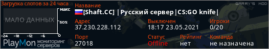 баннер для сервера garrysmod. [Shaft.CC] |Русский сервер|CS:GO knife|