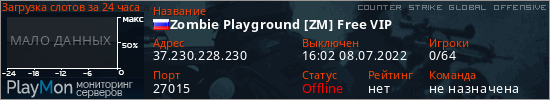 баннер для сервера csgo. Zombie Playground [ZM] Free VIP