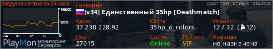 баннер для сервера css. [v34] Единственный 35hp [Deathmatch]