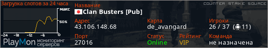 баннер для сервера css. Clan Busters [Pub]