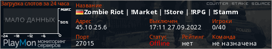 баннер для сервера css. Zombie Riot | !Market | !Store | !RPG | !Stamm