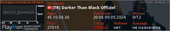 баннер для сервера cs2. [TR] Darker Than Black Offiziel