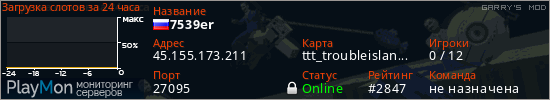 баннер для сервера garrysmod. 7539er