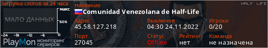 баннер для сервера hl. Comunidad Venezolana de Half-Life