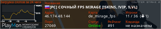 баннер для сервера cs2. [РС] СОЧНЫЙ FPS MIRAGE [!SKINS, !VIP, !LVL]