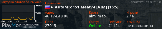 баннер для сервера cs. ► AutoMix 1x1 Meat74 [AIM] [0:0]