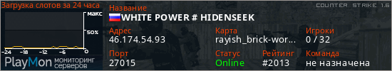 баннер для сервера cs. WHITE POWER # HIDENSEEK