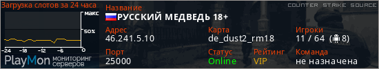 баннер для сервера css. РУССКИЙ МЕДВЕДЬ 18+