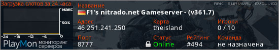 баннер для сервера ark. F1's nitrado.net Gameserver - (v361.7)