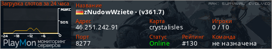 баннер для сервера ark. zNudowWziete - (v361.7)