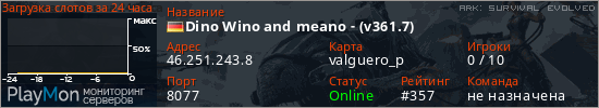 баннер для сервера ark. Dino Wino and meano - (v361.7)