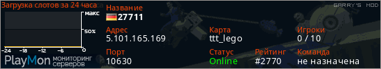 баннер для сервера garrysmod. 27711