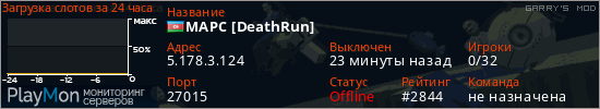 баннер для сервера garrysmod. МАРС [DeathRun]