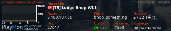 баннер для сервера css. [TR] Lodge Bhop WL1