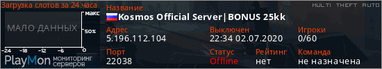 баннер для сервера mta. Kosmos Official Server|BONUS 25kk