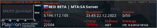 баннер для сервера mta. RED BETA | MTA:SA Server