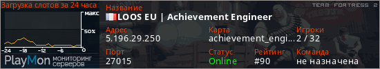 баннер для сервера tf2. LOOS EU | Achievement Engineer