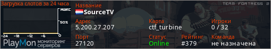 баннер для сервера tf2. SourceTV