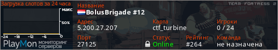 баннер для сервера tf2. BolusBrigade #12