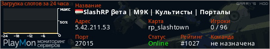 баннер для сервера garrysmod. SlashRP &beta;ета | Фейерверки | Экстволибур