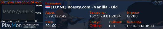 баннер для сервера rust. ![EU\NL] Roesty.com - Vanilla - Old