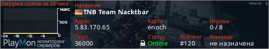 баннер для сервера arma3. TNB Team Nacktbar