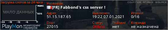 баннер для сервера css. [FR] Fabbond's css server !