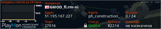 баннер для сервера garrysmod. GMOD_fl.rm-ni