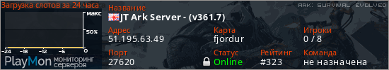 баннер для сервера ark. JT Ark Server - (v361.7)
