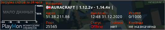 баннер для сервера minecraft. AURACRAFT | 1.12.2v - 1.14.4v |