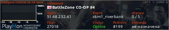 баннер для сервера l4d2. BattleZone CO-OP #4
