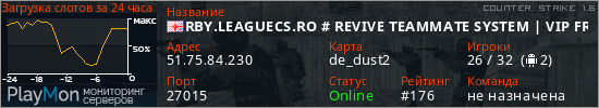 баннер для сервера cs. RBY.LEAGUECS.RO # REVIVE TEAMMATE SYSTEM | VIP FREE