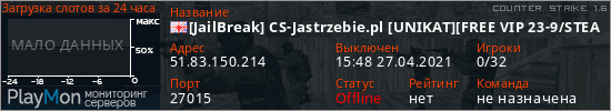 баннер для сервера cs. [JailBreak] CS-Jastrzebie.pl [UNIKAT][FREE VIP 23-9/STEAM][RULETKA][SKINY][VIP/SVIP] ^ Roughster.pl