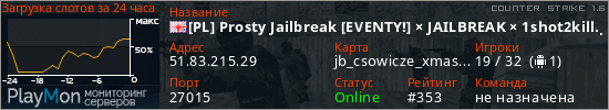 баннер для сервера cs. [PL] Prosty Jailbreak [METINY] × JAILBREAK × @EvilShot.pl
