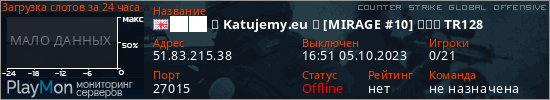 баннер для сервера csgo. ████ ★ Katujemy.eu ★ [MIRAGE #10] ⏵⚫⏵ TR128