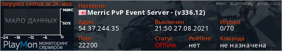 баннер для сервера ark. Merric PvP Event Server - (v336.12)