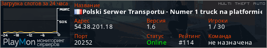 баннер для сервера mta. Polski Serwer Transportu - Numer 1 truck na platformie MTA!