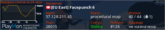 баннер для сервера rust. [EU East] Facepunch 6