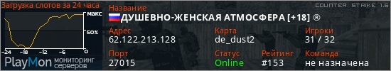 баннер для сервера cs. ДУШЕВНО-ЖЕНСКАЯ АТМОСФЕРА [+18] ®