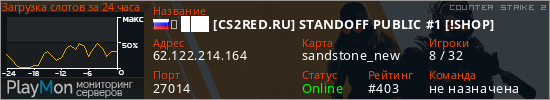 баннер для сервера cs2. ➥ ███ [CS2RED.RU] STANDOFF PUBLIC #1 [!SHOP]
