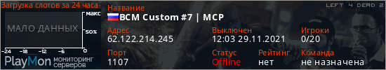 баннер для сервера l4d2. BCM Custom #7 | MCP