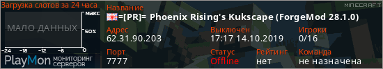 баннер для сервера minecraft. =[PR]= Phoenix Rising's Kukscape (ForgeMod 28.1.0)