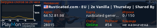 баннер для сервера rust. Rusticated.com - EU | 2x Vanilla | Thursday | Shared Bps | 4/18