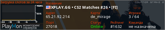 баннер для сервера cs2. XPLAY.GG • CS2 Matches #26 • [FI]