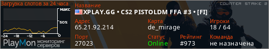 баннер для сервера cs2. XPLAY.GG • CS2 PISTOLDM FFA #3 • [FI]