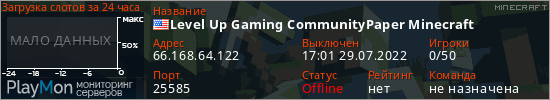 баннер для сервера minecraft. Level Up Gaming CommunityPaper Minecraft